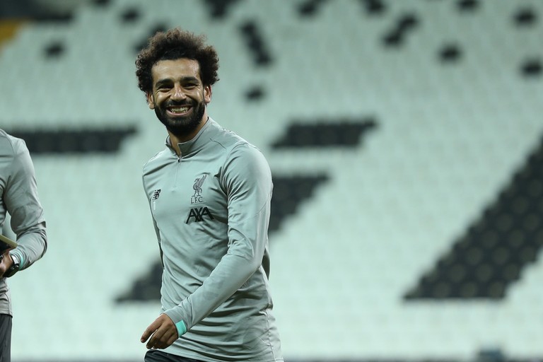 Mo Salah Training Before Match