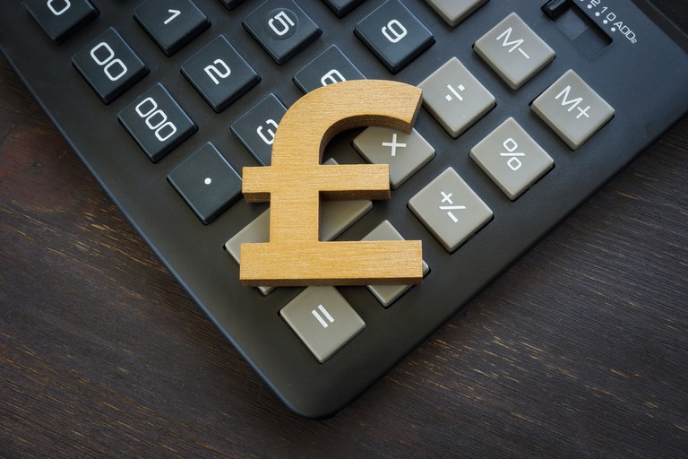 Pound Sign on Calculator